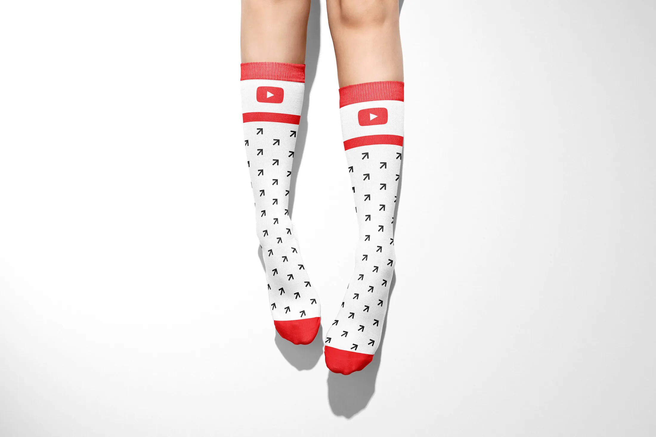 SublimationTubeSocksMockupSetwomenmodelbyCreatsy